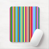Bunte Streifen Mousepad (Mit Mouse)