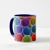 Bunte Stroh-Tasse Tasse (Vorderseite Links)