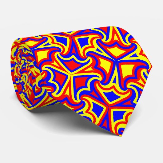 Bunte Strudel-Krawatte Krawatte (Gerollt)