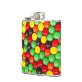 Bunte Süßigkeiten Flachmann (Links)