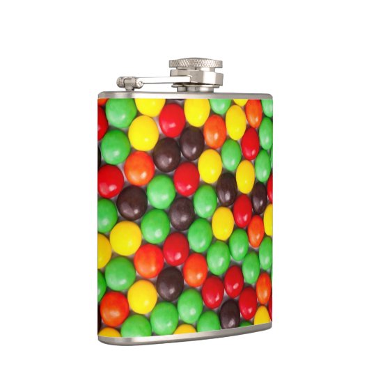 Bunte Süßigkeiten Flachmann (Rechts)