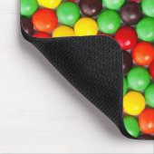 Bunte Süßigkeiten Mousepad (Ecke)