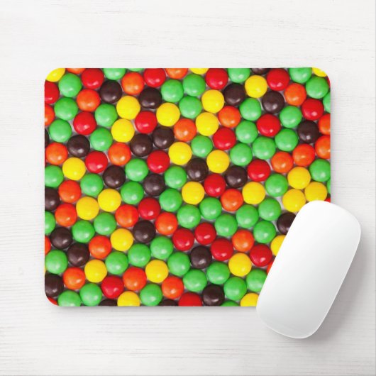 Bunte Süßigkeiten Mousepad (Mit Mouse)