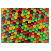 Bunte Süßigkeiten Schneidebrett (Vorderseite)