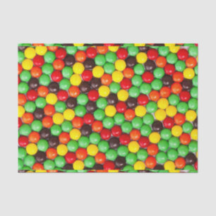 Bunte Süßigkeiten Seidenpapier