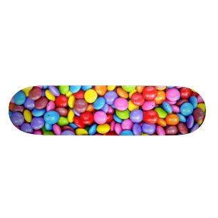 Bunte Süßigkeiten Skateboard