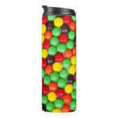 Bunte Süßigkeiten Thermosbecher (Nach rechts gedreht)