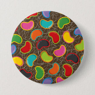 Bunte Süßigkeits-Retro Geleebonbon-Pop-Knopf Button