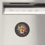 Bunte "Tantrum" TAZ™ Magnet (In Situ (Geschirrspüler))