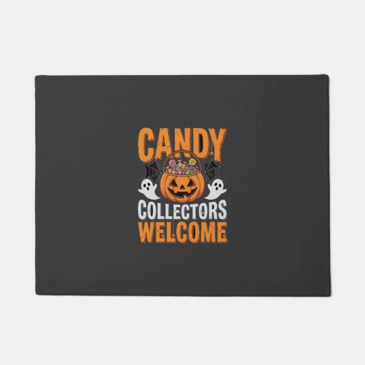Bunte Tanzskelette Halloween-Party Fußmatte (Vorderseite)