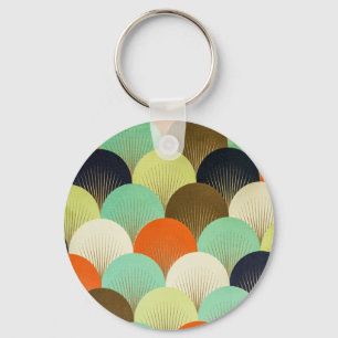 Bunte Tapete: künstlerisches Design. Schlüsselanhänger