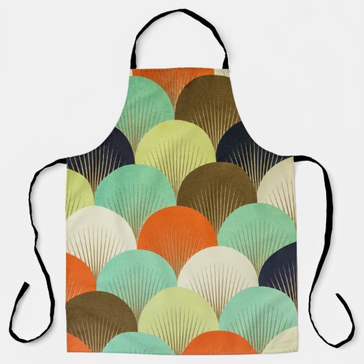 Bunte Tapete: künstlerisches Design. Schürze (Vorderseite)
