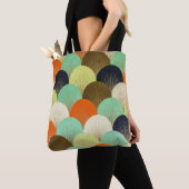Bunte Tapete: künstlerisches Design. Tasche (Von Nahem)