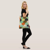 Bunte Tapete: künstlerisches Design. Tasche (Am Model)