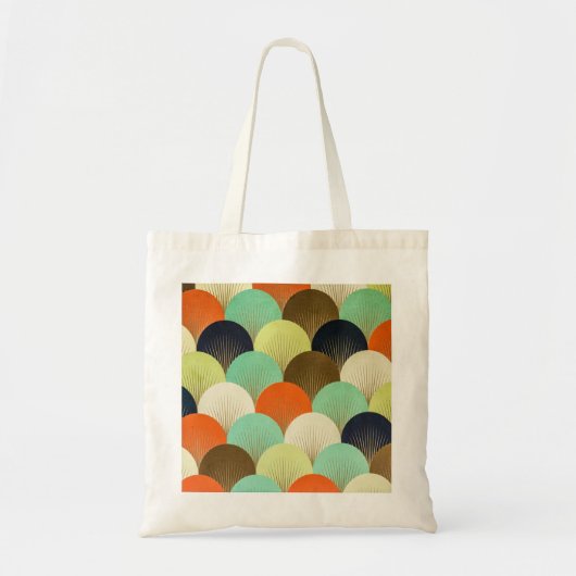 Bunte Tapete: künstlerisches Design. Tragetasche (Vorne)