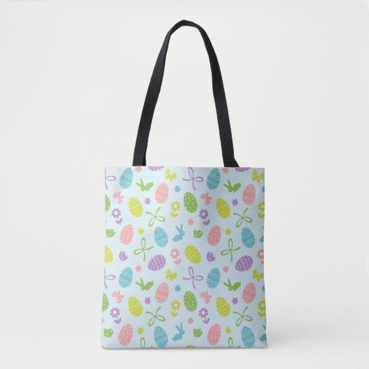 Bunte Taschen-Tasche des Ostern-Frühlings-Muster-| Tasche (Vorderseite)