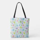 Bunte Taschen-Tasche des Ostern-Frühlings-Muster-| Tasche (Rückseite)