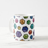 Bunte Tasse D20 (Vorderseite Links)