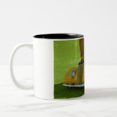 Bunte Tasse des Kaffee-Cars22 (Links)