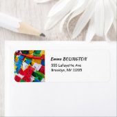 Bunte tibetische Gebetsflaggen - Tibet (Insitu)