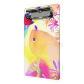Bunte Tie-Dye Vögel Mini Klemmbrett (Gewinkelt2)