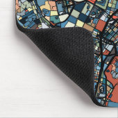 Bunte Tokyo-Karte Mousepad (Ecke)