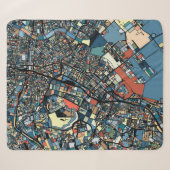 Bunte Tokyo-Karte Sherpadecke (Vorderseite (Horizontal))