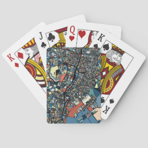 Bunte Tokyo-Karte Spielkarten