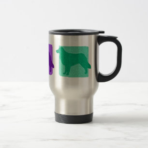 Bunte Toller-Silhouette-Reise-Tasse Reisebecher
