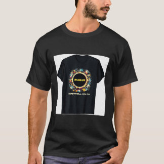Bunte totale Sonnenfinsternis Cornwall Ontario T-Shirt