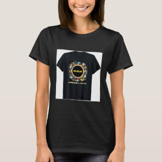 Bunte totale Sonnenfinsternis Cornwall Ontario T-Shirt