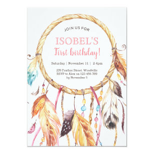 Boho Einladungen Zazzle De