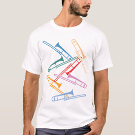 Bunte Trombones T-Shirt