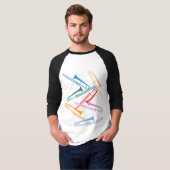 Bunte Trombones T-Shirt (Vorne ganz)