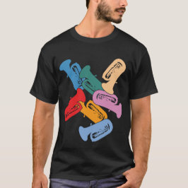 Bunte Tubas T-Shirt