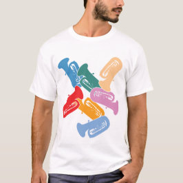 Bunte Tubas T-Shirt