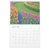 Bunte Tulpen Kalender (Mär 2027)