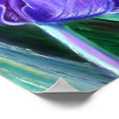 Bunte Tulpen Poster (Ecke)