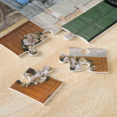 Bunte Türen von Zypern Puzzle (Seite)