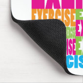 Bunte Übung Mousepad (Ecke)