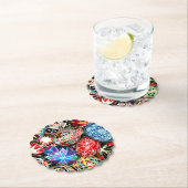 Bunte ukrainische Ostereier Untersetzer (Vor Ort)