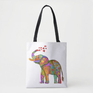 Bunte und niedliche Elefant-Taschen-Tasche Tasche