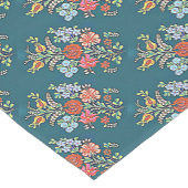 Bunte ungarische Blume Kurzer Tischläufer (Ecke)