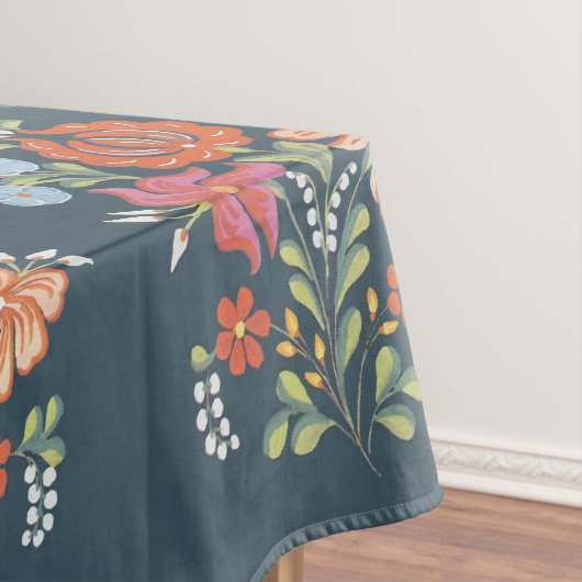 Bunte ungarische Blume Tischdecke (Beispiel)