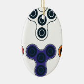 Bunte Unruhe-Spinner-Sammlung Keramikornament (Rechts)