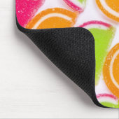 Bunte unterschiedliche Gelee-Süßigkeit Mousepad (Ecke)