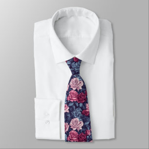 Bunte Vatertagsgeschenke Rose Blumen Krawatte