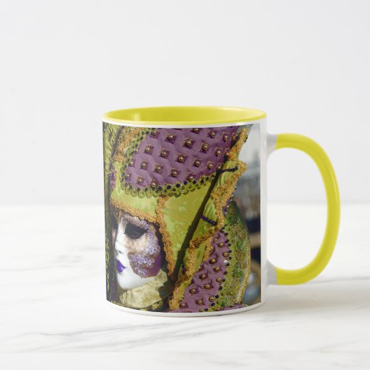 Bunte venezianische Paare Tasse (Rechts)