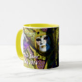 Bunte venezianische Paare Tasse (Vorderseite Links)