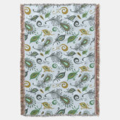 Bunte verschiedene Federn Decke (Vorderseite Vertikal)